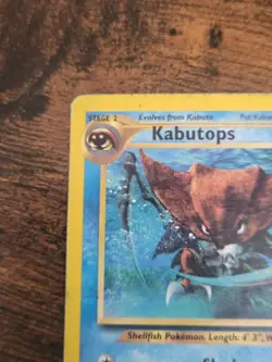 Kabutops 25/75 Neo Discovery Regular Pokemon MP LP - Image 2