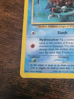 Kabutops 25/75 Neo Discovery Regular Pokemon MP LP - Image 5