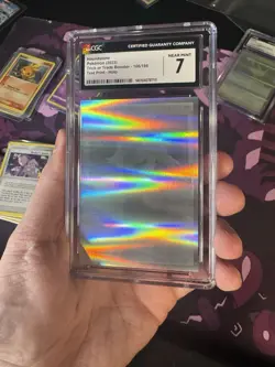 TEST PRINT Pokemon Houndstone 106 Trick Or Trade 2023 Holo Error Misprint TCG - Image 5