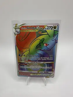 Hisuian Goodra VSTAR 202/196 Secret Rare Rainbow Pokemon 2022 Lost Origin NM - Image 1