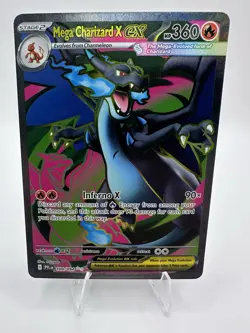 Megan’s Charizard X Ex 109/094 - Phantasmal Flames - Ultra Rare - Pokemon TCG - Image 1