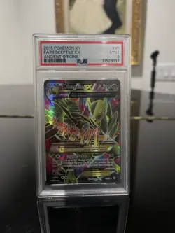 2015 POKEMON M SCEPTILE EX ANCIENT ORIGINS XY #85 FULL ART FA PSA 9 - Image 3