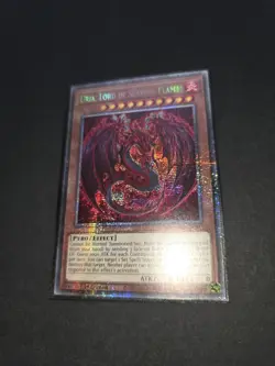 Yu-Gi-Oh STARLIGHT RARE Uria Lord of Searing Flames 1st Edition MZMU-EN000 - Image 1