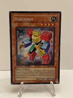 YUGIOH BLOCKMAN DPK-ENSE1 SECRET (NM) - LIMITED EDITION - Image 1