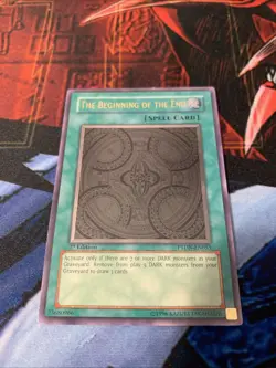 Yu-Gi-Oh! PTDN-EN053 The Beginning of the End 1st Edition Ultimate Rare NM - Image 3