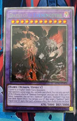 Yu-Gi-Oh!: Darklord Eveningstar (Starlight Rare) BPRO-EN036 1st Ed. NM-MINT - Image 1