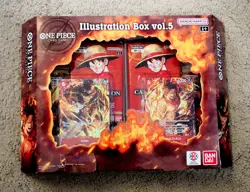 FACTORY SEALED *New* ONE PIECE Illustration Box Vol. 5 (4) Booster + 2 PROMO - Image 1