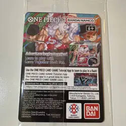 One Piece Monkey D. Luffy US Voyage College Basketball Promo Card SEALED - Image 2