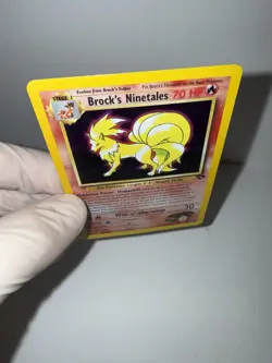 Pokemon Brock's Ninetales Gym Challenge Holo Rare 3/132 English Card - Image 4