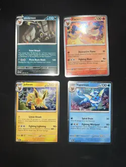 All Cosmos Eeveelutions Pokemon Card Collection Lot Wotc Rares Holos Umbreon - Image 4