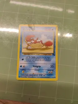 Pokemon TCG Krabby Fossil Card Regular Common, 51/62 - Image 1