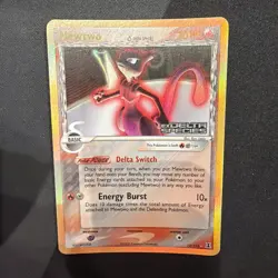 Mewtwo Delta Species Reverse Holo Card 12/113 Stamped LP+/NM- Super Clean - Image 1