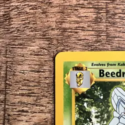 BEEDRILL - 17/102 - Base Set - Pokemon TCG Card - NM Condition - Vintage - Image 2