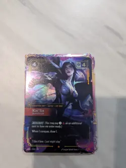 Kaisa Card Champion Rare 039/298 Kai'Sa Survivor Riftbound Foil English - Image 2