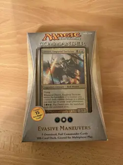 MTG Commander 2013 – Evasive Maneuvers – Sealed – Derevi – Box Wear –Bant W/U/G - Image 1