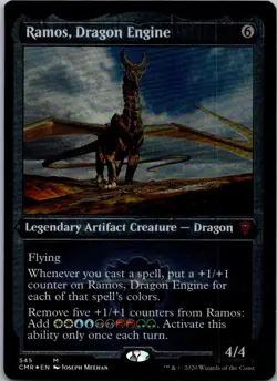 Ramos, Dragon Engine (Foil Etched) M Commander Legends 545 NM Foil - Image 1