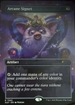 Arcane Signet (#7065) - Extended Art SLD NM MTG - Image 1