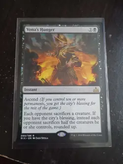 Magic The Gathering Vona's Hunger Rivals of Ixalan Regular - Image 1
