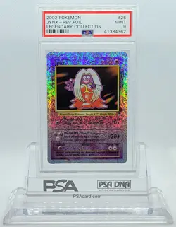 2002 POKEMON LEGENDARY COLLECTION JYNX #26 REVERSE HOLO PSA 9 MINT #41384362 - Image 2