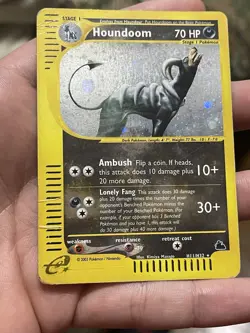 2003 Skyridge Houndoom Holo Foil Rare H11/H32 WOTC E-Reader Series Pokemon - Image 1