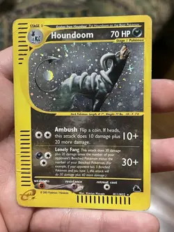 2003 Skyridge Houndoom Holo Foil Rare H11/H32 WOTC E-Reader Series Pokemon - Image 4