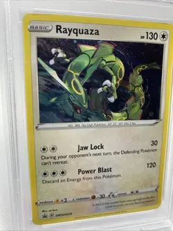 PSA 9 MINT Rayquaza #29 [Holo] Pokemon TCG Swsh Black Star Promo (B) - Image 2
