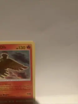 Pokemon TCG Shining Ho-Oh SM70 Black Star Promo LP - Image 2
