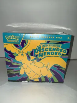 Pokemon TCG - Ascended Heroes ETB Elite Trainer Box — NEW & SEALED **IN HAND** - Image 1