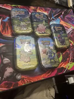 Pokemon Ascended Heros Tins - LOT OF 5 Series Set - Image 2