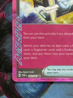 Pokemon Twilight Masquerade - #163/167 Secret Box ACE SPEC Rare Holo - Image 4