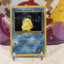 Pokemon Gym Challenge – Sabrina's Psyduck 99/132 – Common – NM - Image 1