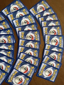 Pokemon TCG Vintage Lot Fighting Fire & Grass Energy Base Set 10 Of Each - Image 4