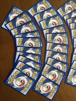 Pokemon TCG Vintage Lot Fighting Fire & Grass Energy Base Set 10 Of Each - Image 5