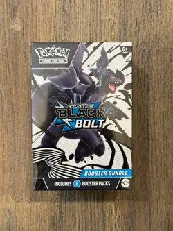 Pokemon TCG Scarlet & Violet Black Bolt Booster Bundle - Sealed - Image 1