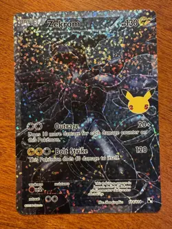 Zekrom 114/114 Pokemon TCG Celebrations 25th Classic Collection 2021 Mint NM - Image 1