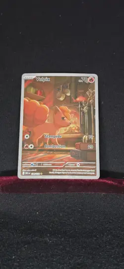 Pokemon TCG Vulpix Illustration Rare Mega Evolutions 138/132 NM - Image 1