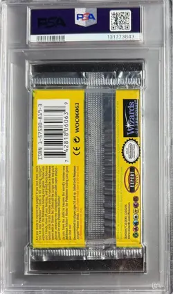 1999 Pokemon 1st Edition Jungle Booster Pack Scyther artwork PSA 9 MINT - Image 2