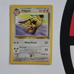 Pokemon TCG Pidgeot 08/64 Jungle Unlimited Holo Rare 80 HP 1999 - Image 1
