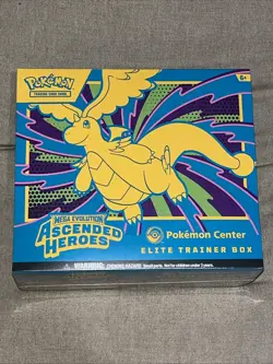 Pokemon TCG: Ascended Heroes Pokemon Center Exclusive ETB - New - Image 1