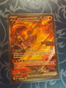 Team Rocket's Moltres ex (Destined Rivals Stamp) 229/182 (NM) - Pokemon TCG - Image 1