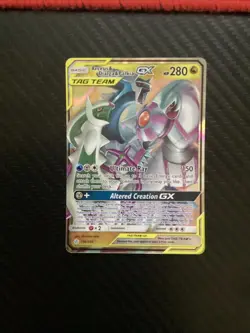 Arceus & Dialga & Palkia GX 156/236 Sm Cosmic Eclipse Holo Pokemon NM - Image 1