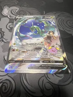 RAYQUAZA V FULL ALT ART 2021 POKEMON EVOLVING SKIES #194/203 LP - Image 3