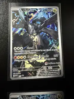N's Zekrom 031 Ascended Heroes ETB Promo Pokemon Center Stamp & non-stamp - Image 2