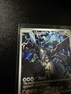 N's Zekrom 031 Ascended Heroes ETB Promo Pokemon Center Stamp & non-stamp - Image 5