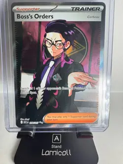 Boss’s Orders 256/217 ASC Ultra Rare Full Art Pokemon TCG Ascended Heroes NM - Image 1
