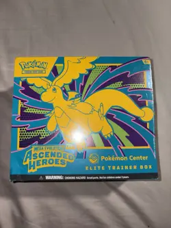 Pokemon TCG Ascended Heroes Pokemon Center Exclusive Elite Trainer Box ETB - Image 1
