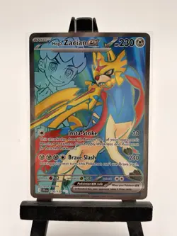 Pokemon Hop's Zacian ex 176/159 Sv09: Journey Together Holo NM - Image 1