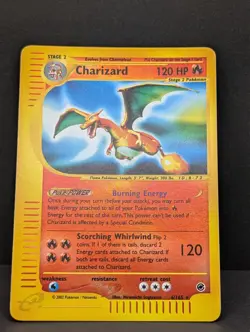 Charizard 006/165 Expedition Base Set Reverse Holo Rare Pokemon TCG Nintendo NM - Image 3