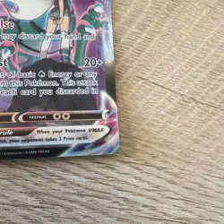 Pokemon TCG Rayquaza VMAX Ultra Rare Full Art Rapid Strike Holo TG20/TG30 2022 - Image 4