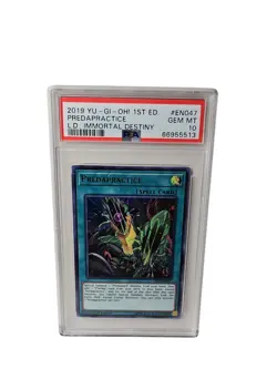 🔥PSA MINT 10 Yu-Gi-Oh! Predapractice LED5-EN047 Ultra Rare 1st Ed - Image 1